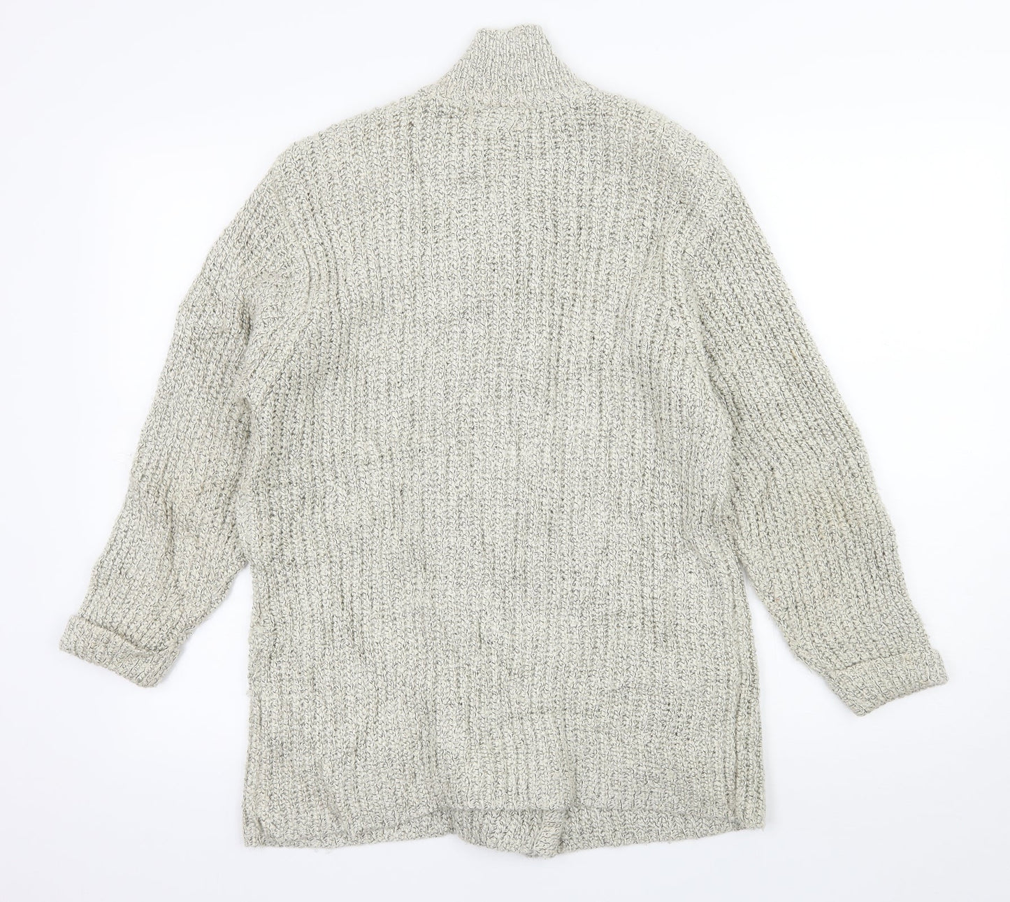 HONEY Womens Ivory  Knit Cardigan Jumper Size S