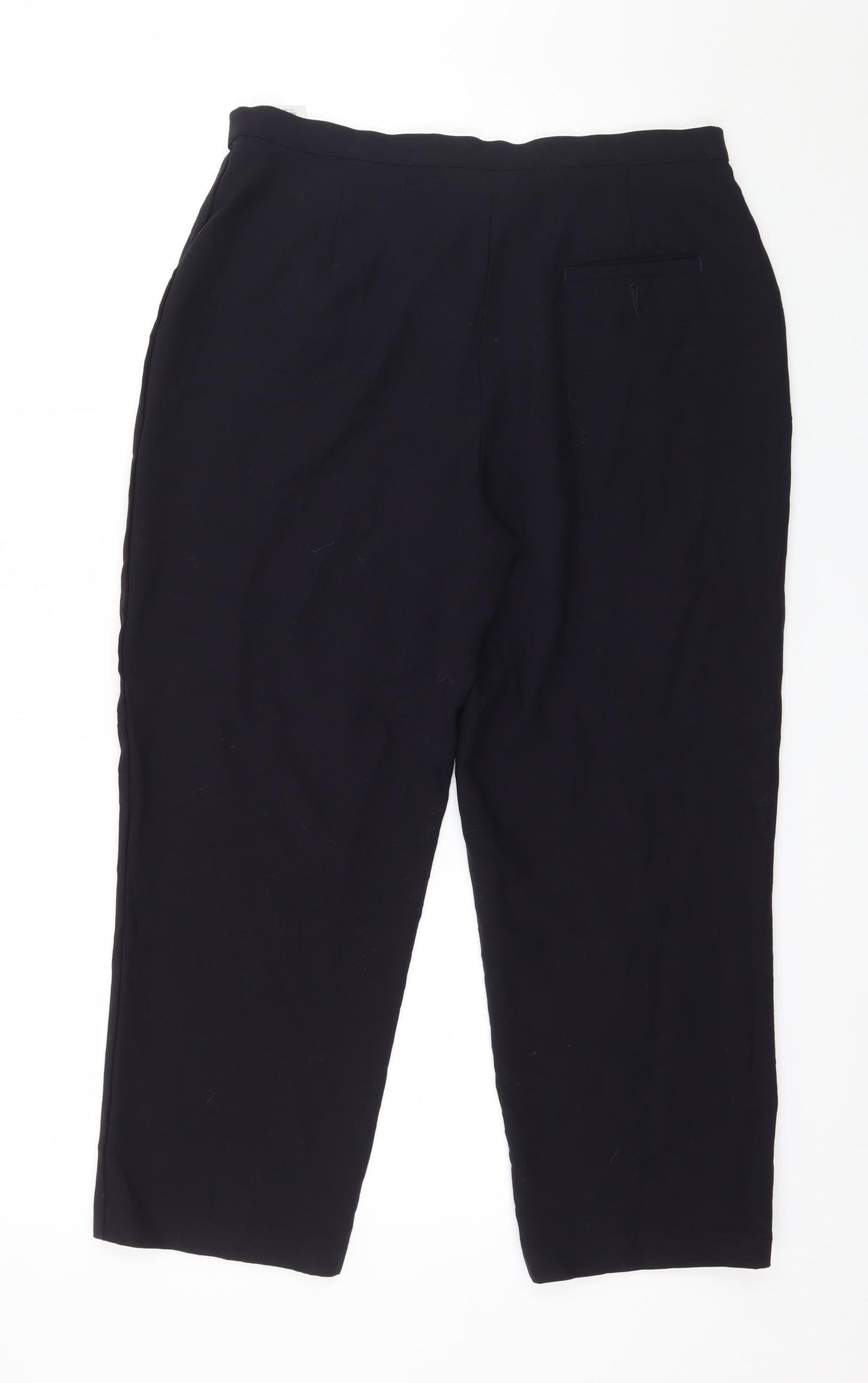 Marks and Spencer Womens Blue   Trousers  Size 10 L23 in