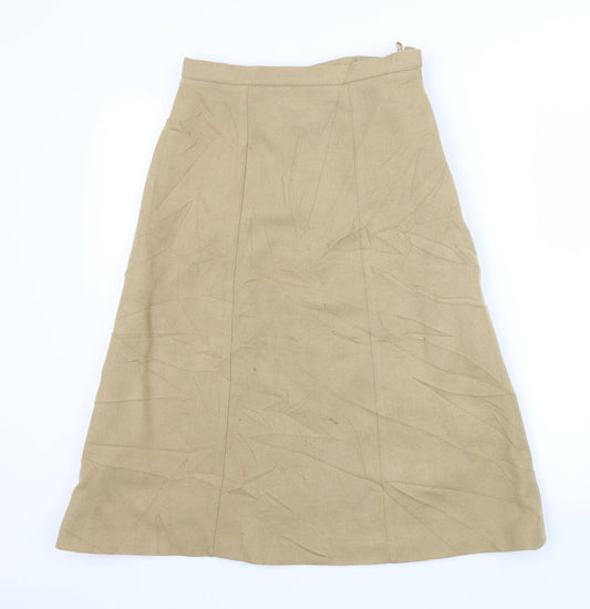 Dereta Womens Beige   Straight & Pencil Skirt Size 12
