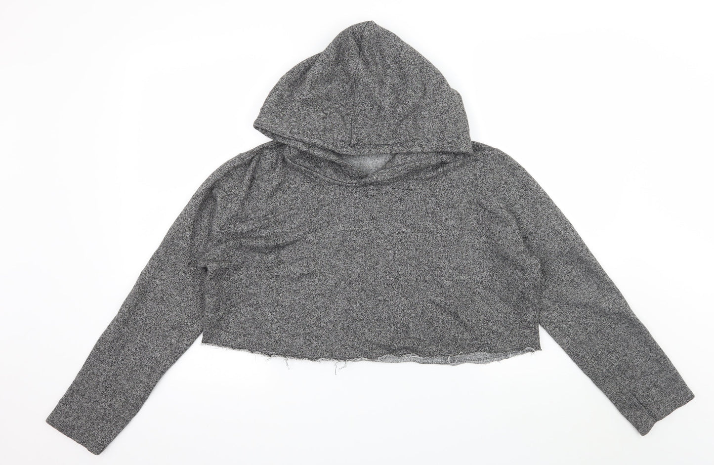 John GALT Womens Grey  Jersey Pullover Hoodie One Size