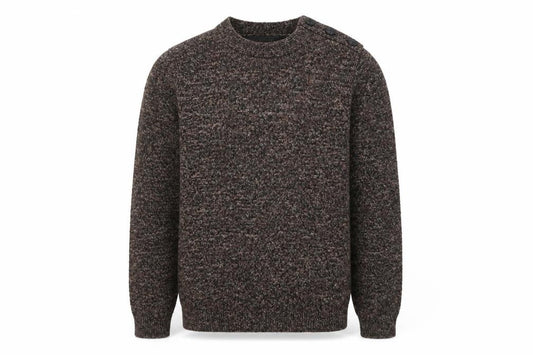 Topman Mens Brown  Knit Pullover Jumper Size S