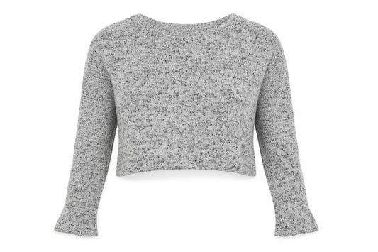 Divided by H&M Womens Grey   Pullover Jumper Size XS  - CROPPED