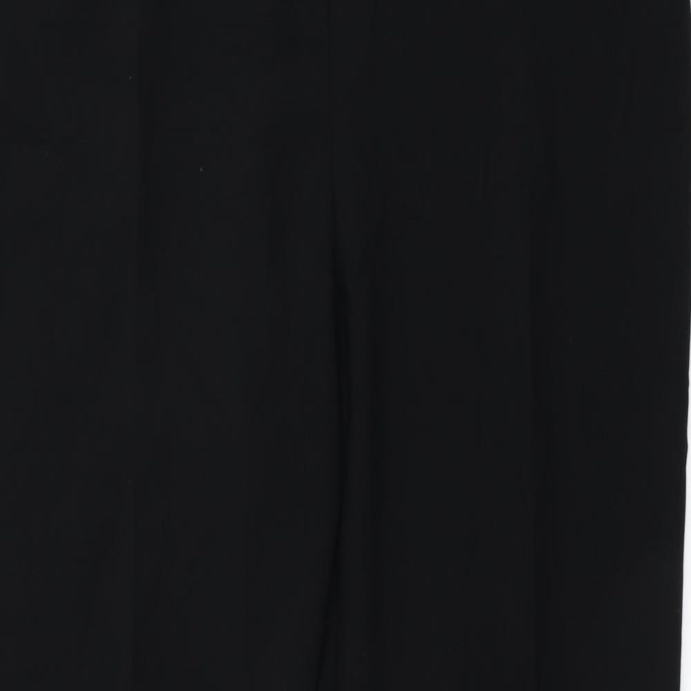 Preworn Womens Black   Trousers  Size 16 L29 in