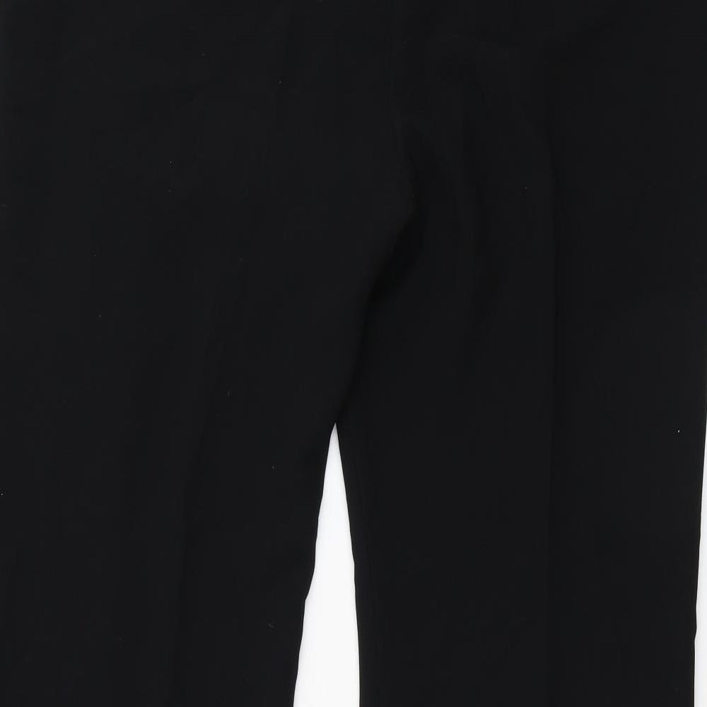 Preworn Womens Black   Trousers  Size 16 L29 in
