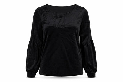 XETRA Womens Black   Pullover Jumper Size S  - Puff Sleeves