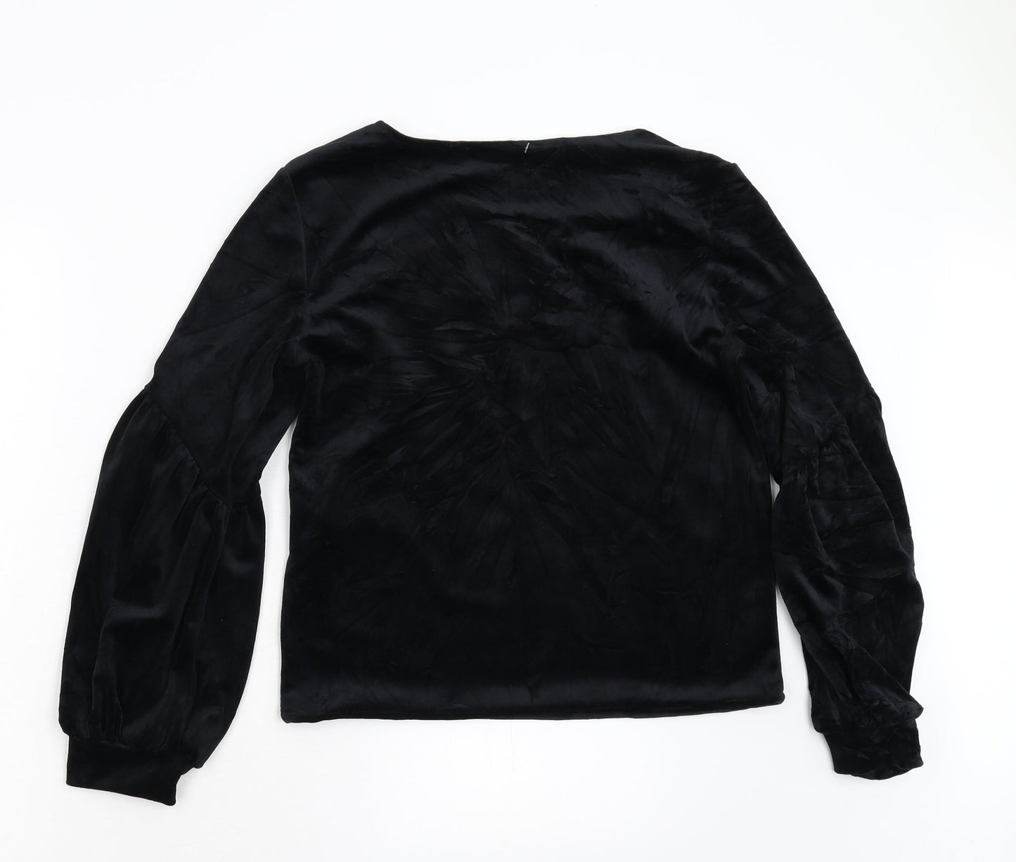 XETRA Womens Black   Pullover Jumper Size S  - Puff Sleeves