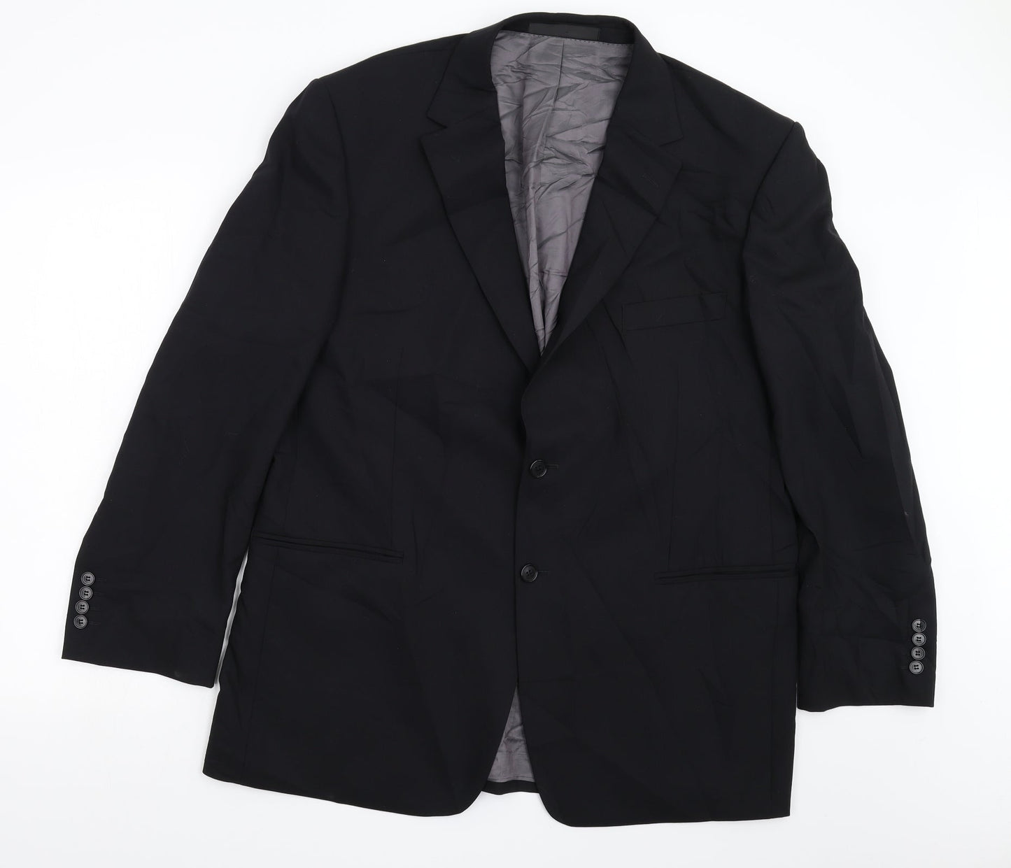 Marks and Spencer Womens Black   Jacket Suit Jacket Size 44