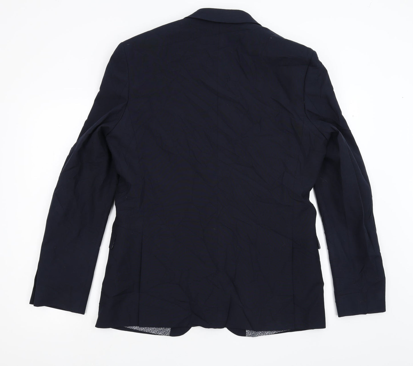 Red Herring Mens Blue   Jacket Suit Jacket Size 42