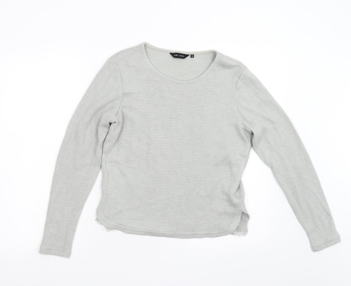 New Look Womens Grey   Pullover Jumper Size 12