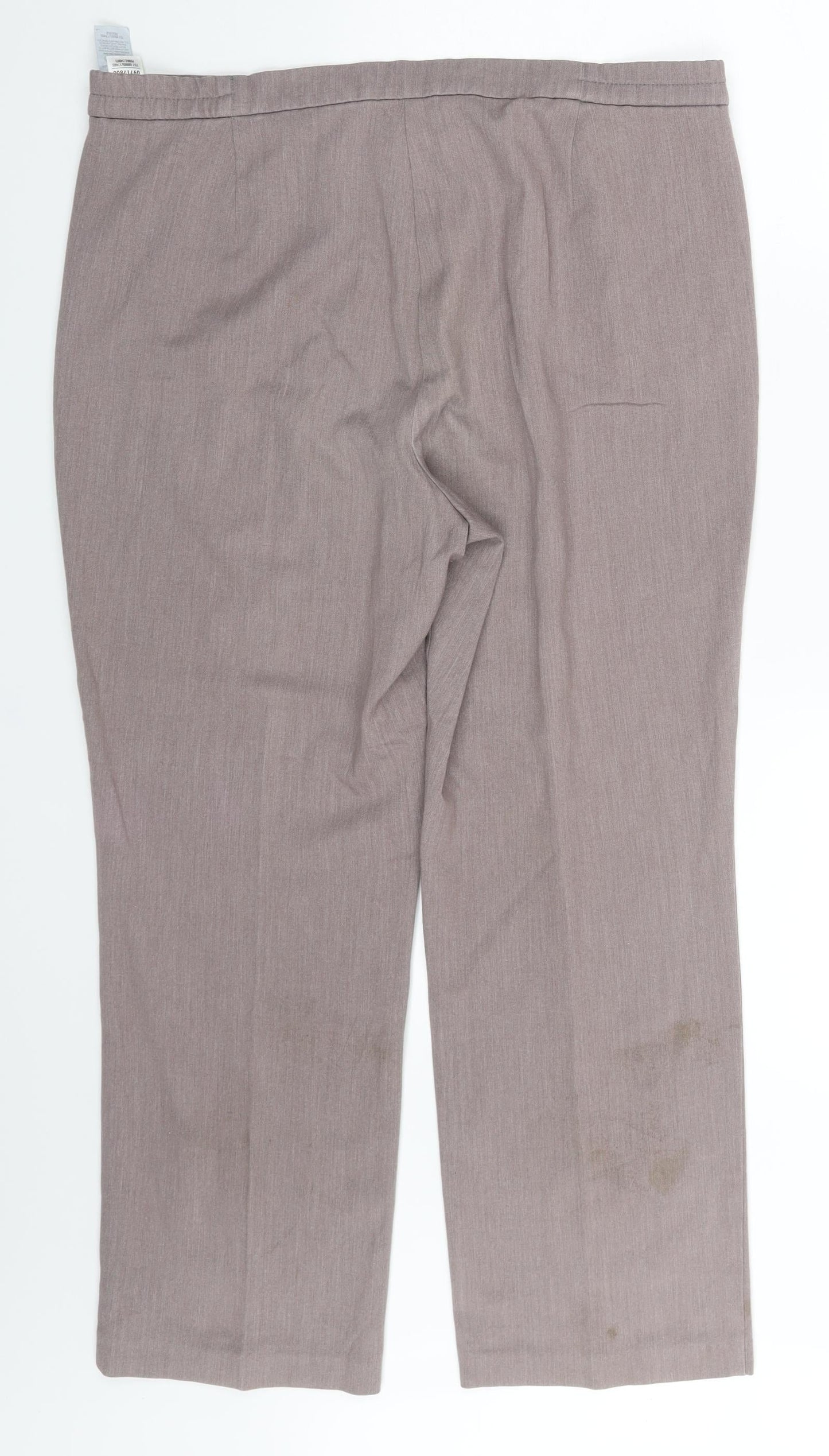 M&S Womens Purple   Trousers  Size 14 L24 in