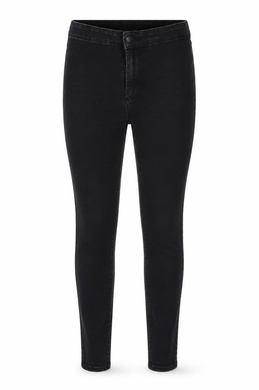 Denim Co. Womens Black  Denim Skinny Jeans Size 8 L26 in