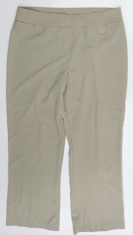 Epilogue  Womens Beige   Trousers  Size 18 L26.5 in