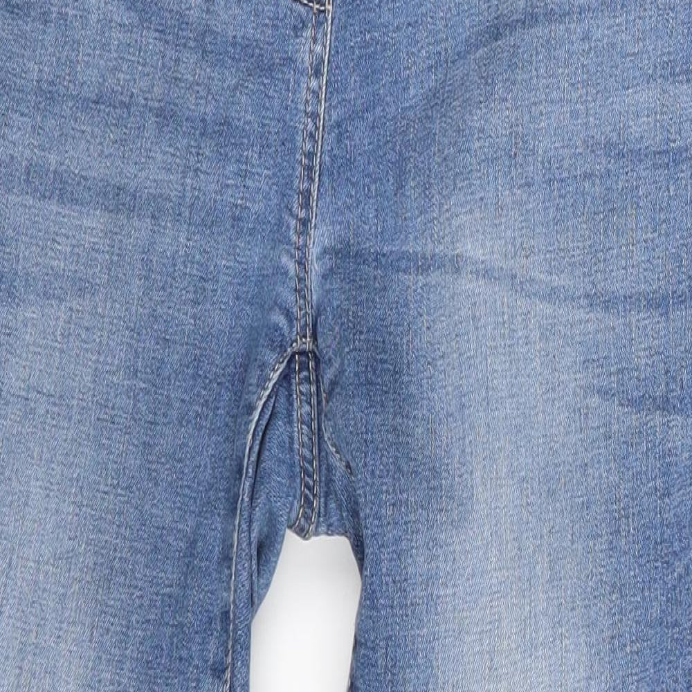 Preworn Womens Black  Denim Skinny Jeans One Size L25 in