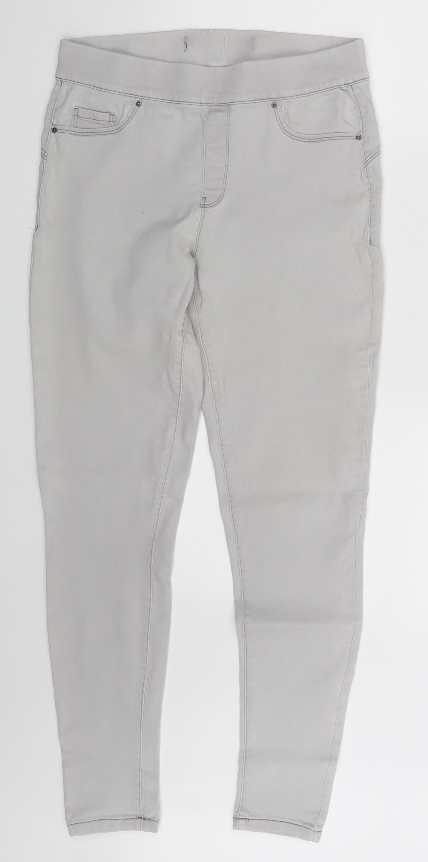 Preworn Womens Grey   Jegging Leggings One Size L27 in