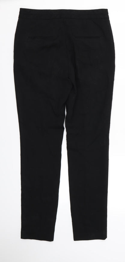 Next Womens Black   Trousers  Size 8 L27 in