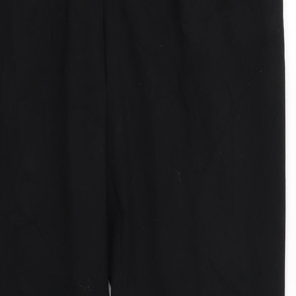 NEXT Womens Black   Trousers  Size 8 L27 in