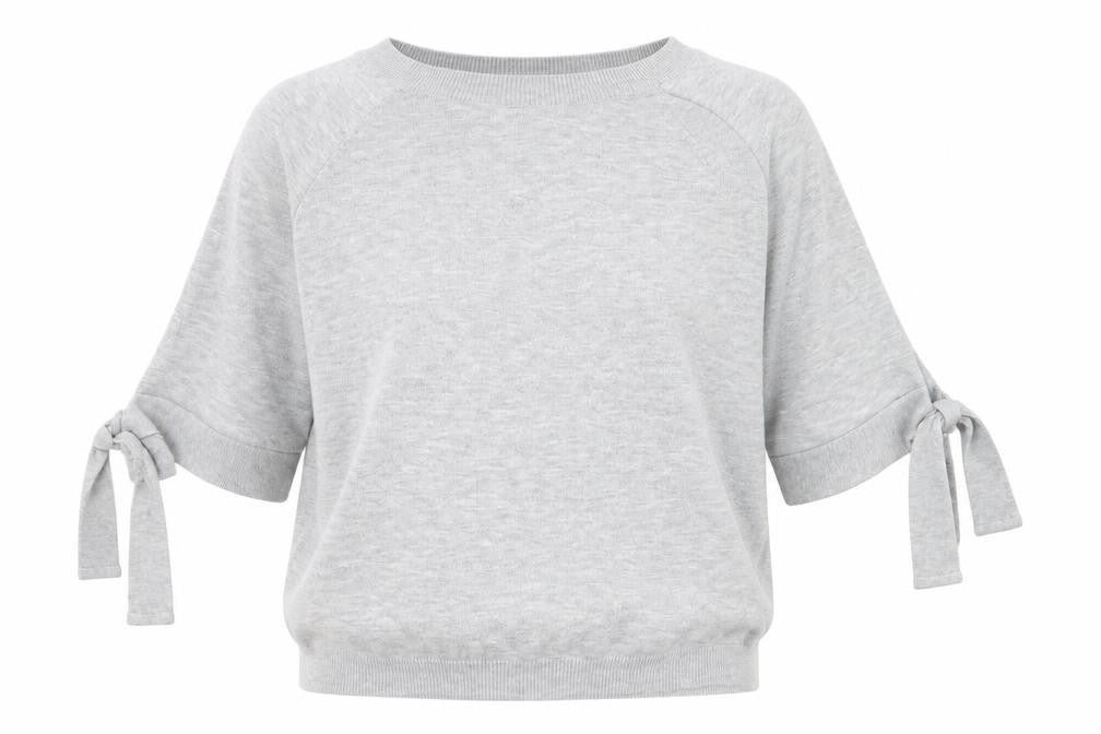 TU Womens Grey  Knit Pullover Jumper Size 12