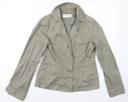 BHS Womens Green   Jacket  Size 10