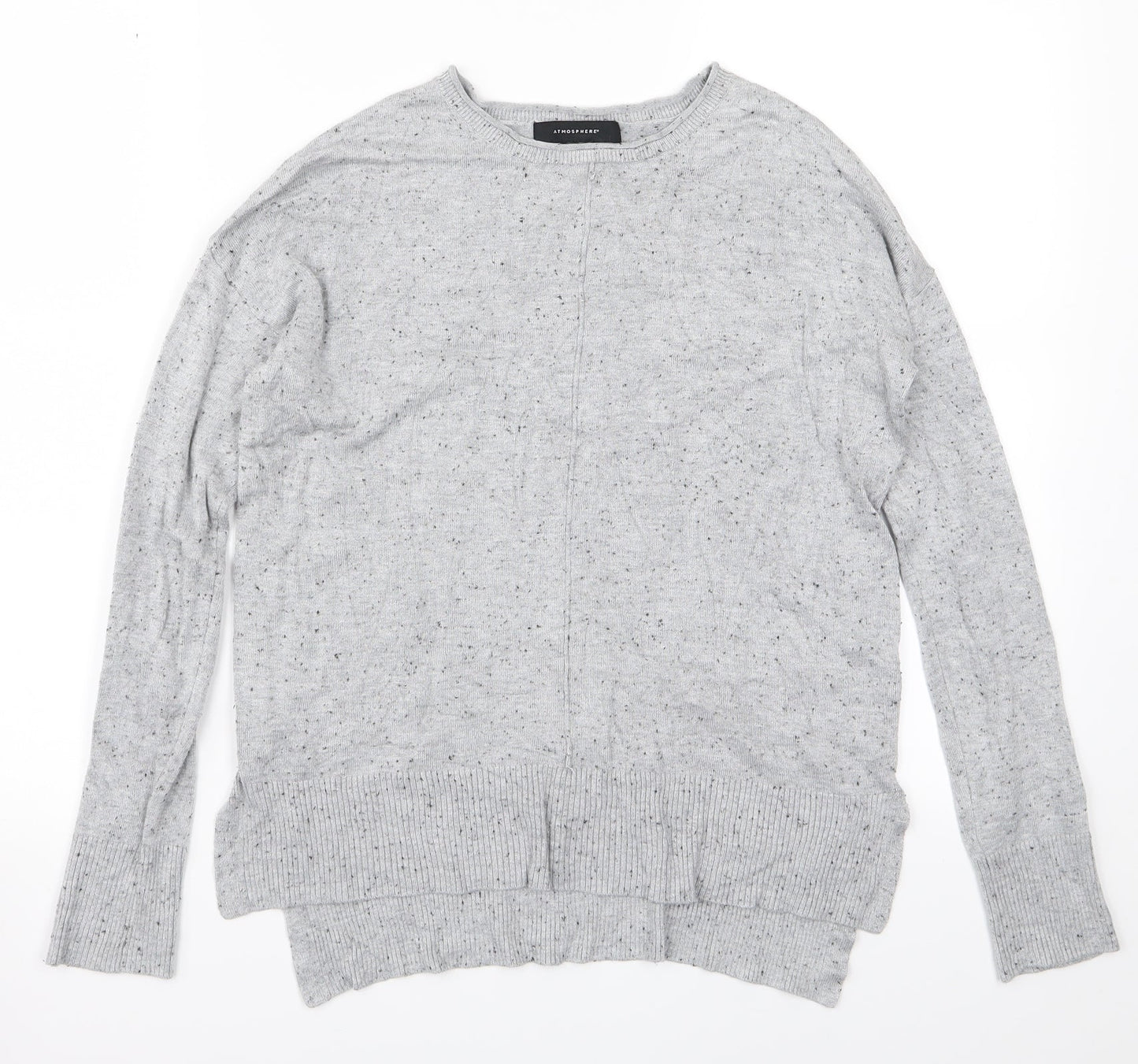 Atmosphere Womens Grey  Knit Pullover Jumper Size 8