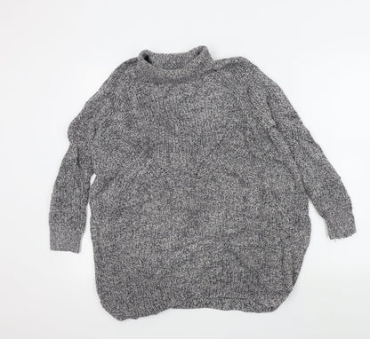 Topshop Womens Grey   Pullover Jumper Size 6