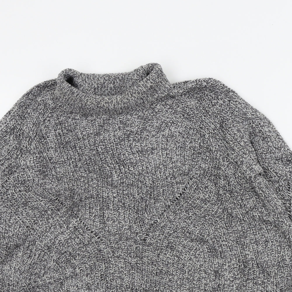 Topshop Womens Grey   Pullover Jumper Size 6
