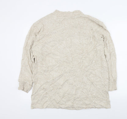 Tu Womens Beige   Pullover Jumper Size 18