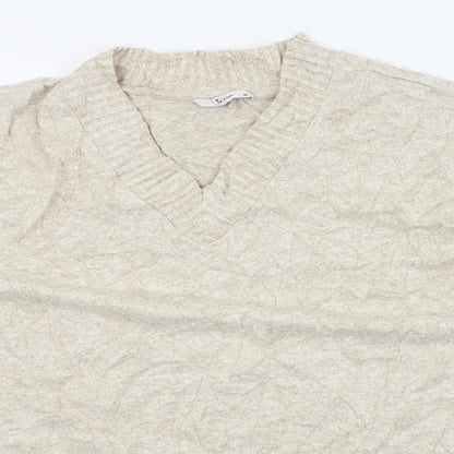 Tu Womens Beige   Pullover Jumper Size 18
