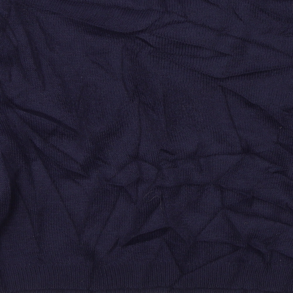 Brave Soul Womens Blue   Pullover Jumper Size L