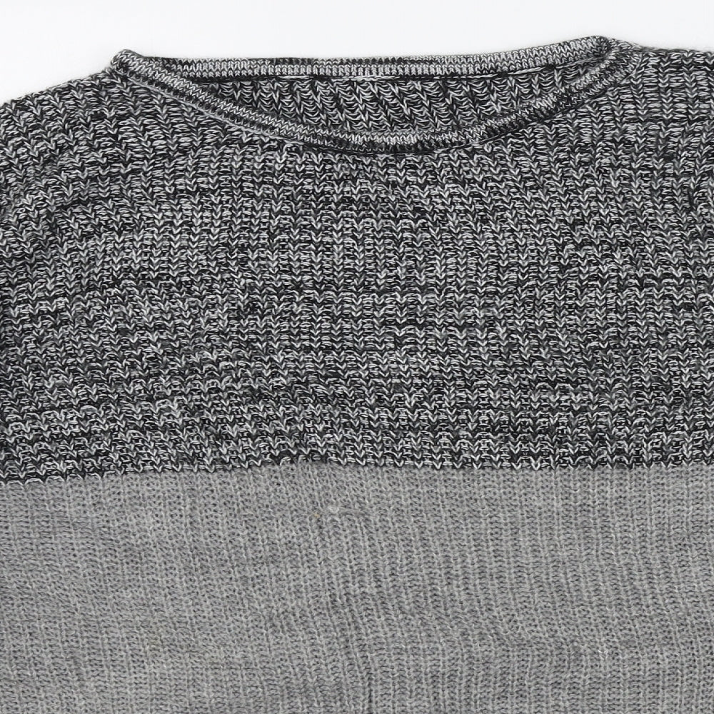 SheIn Mens Black   Pullover Jumper Size S