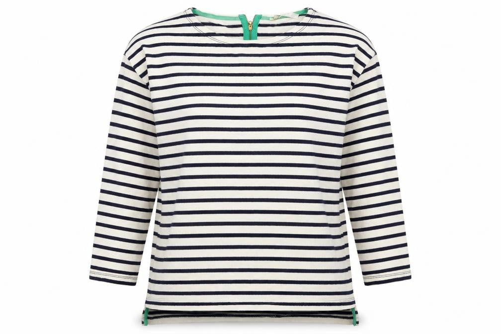 pull bear Womens Beige Striped  Pullover Jumper Size M