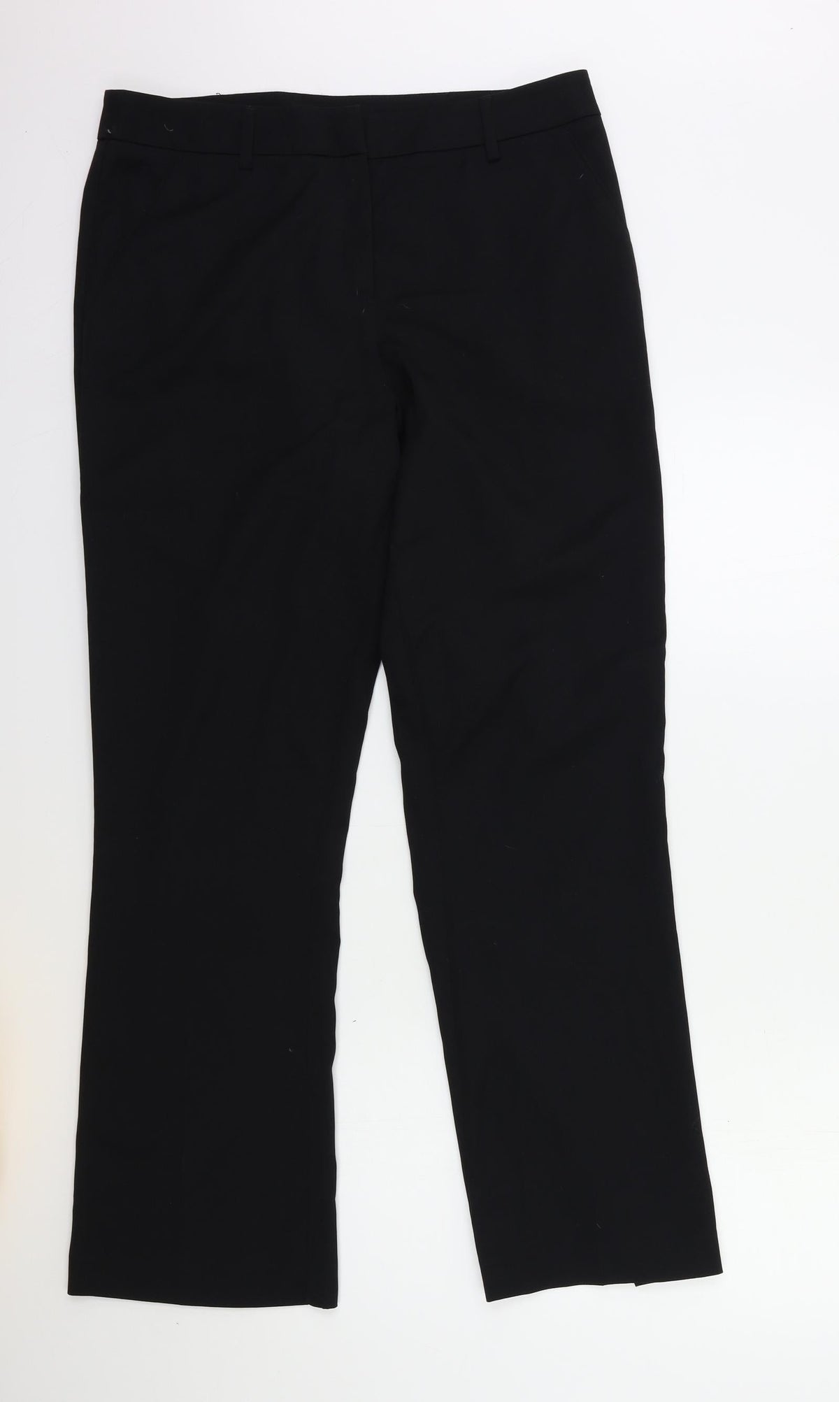 Preworn Womens Black   Trousers  Size 34 in L31 in