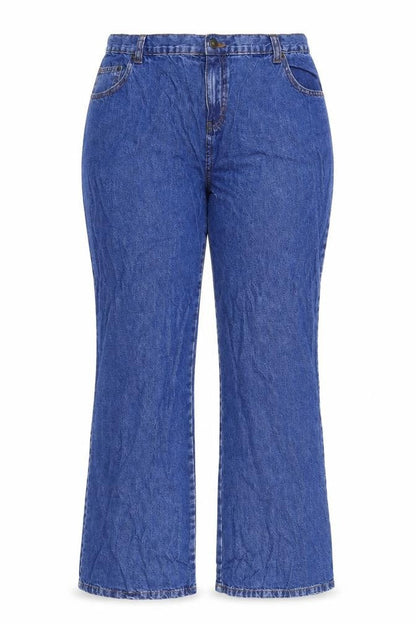 Preworn Womens Blue  Denim Snow Pants Trousers Size 18 L31 in