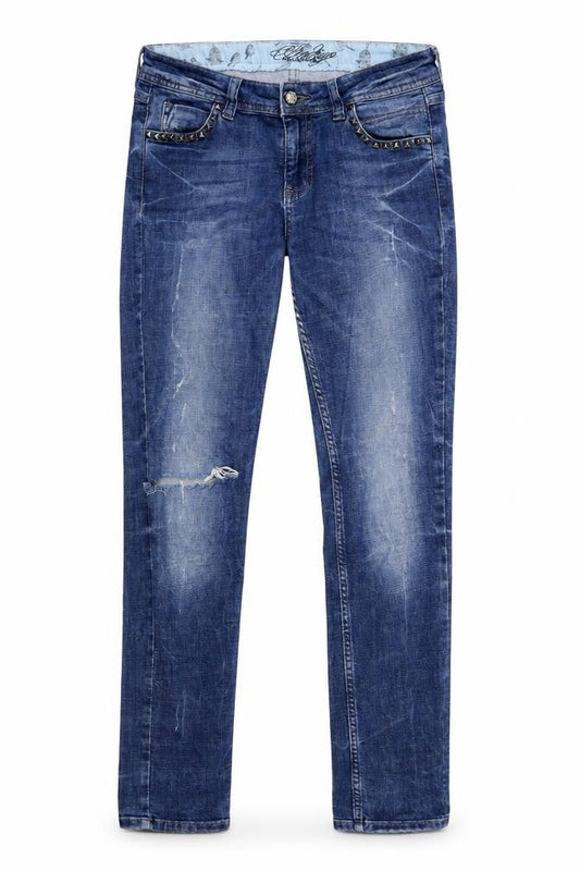 Marks & Spencer Womens Blue  Denim Skinny Jeans Size 30 in L29 in