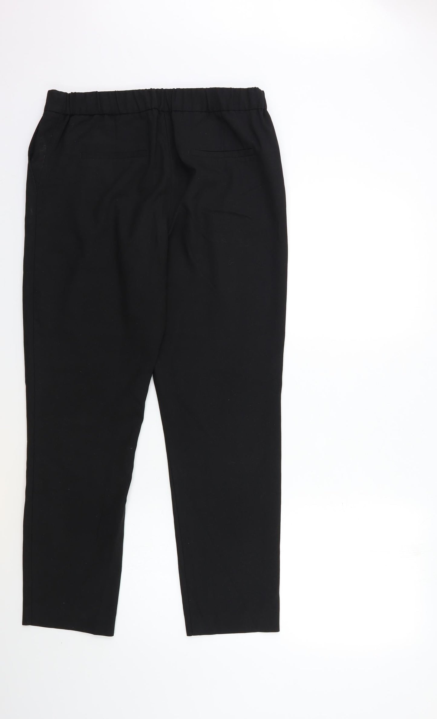 NEXT Womens Black   Trousers  Size 10 L28 in