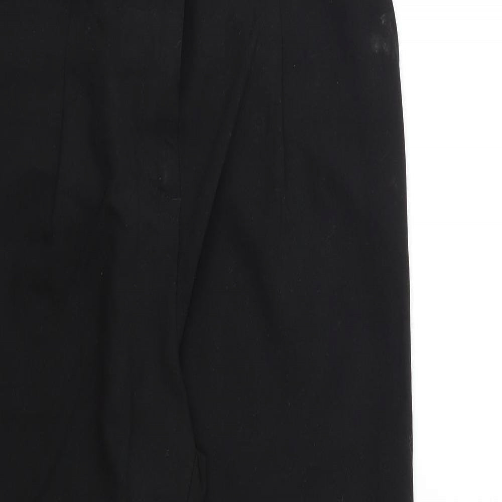 NEXT Womens Black   Trousers  Size 10 L28 in