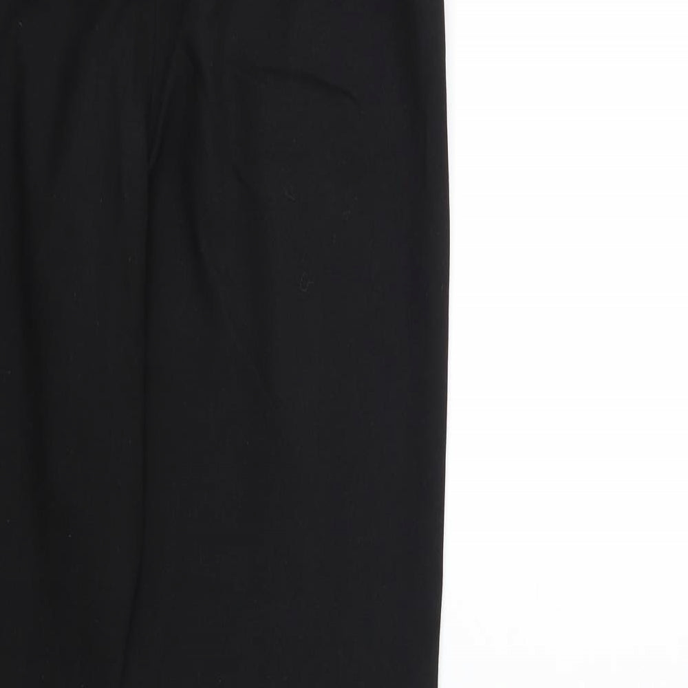 NEXT Womens Black   Trousers  Size 10 L28 in