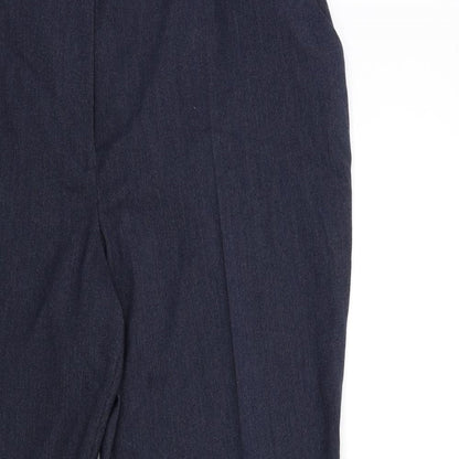 Bonmarché Womens Blue Trousers Size 18 L25 in