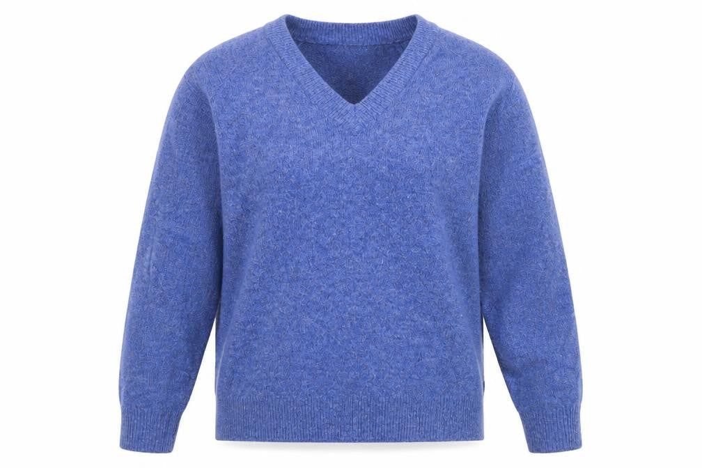 H&M Womens Blue  Knit Pullover Jumper Size M