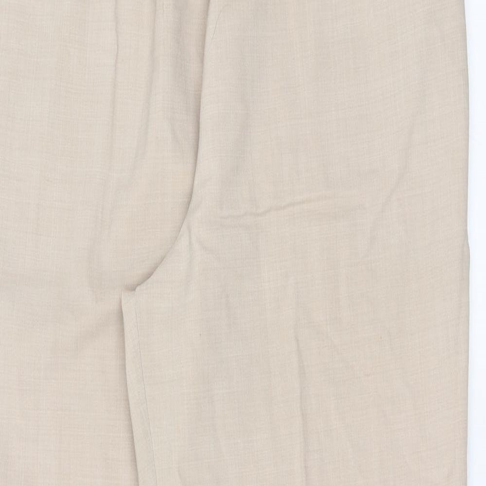 Preworn Womens Beige   Trousers  Size 32 in L32 in