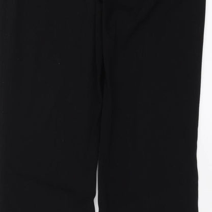 TruTex Womens Black   Trousers  Size 30 in L30 in