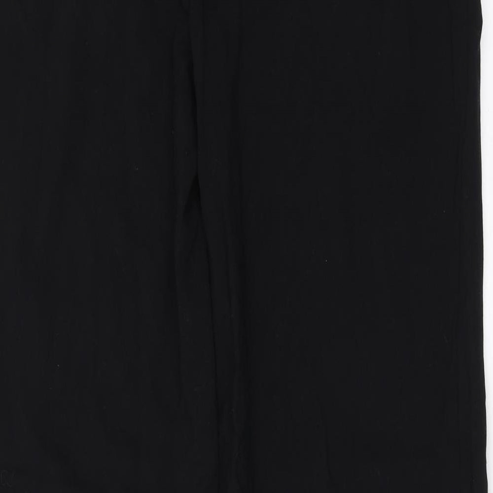 Marks and Spencer Womens Black   Trousers  Size 12 L30 in
