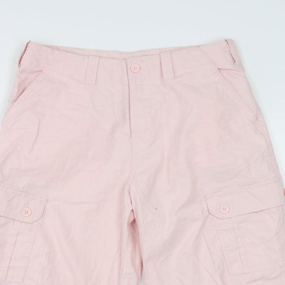 Preworn Womens Pink   Cropped Trousers Size 32 in  - 17 in inside leg