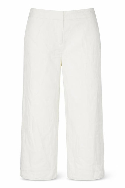 Ann Harvey Womens Ivory   Trousers  Size 16 L27 in