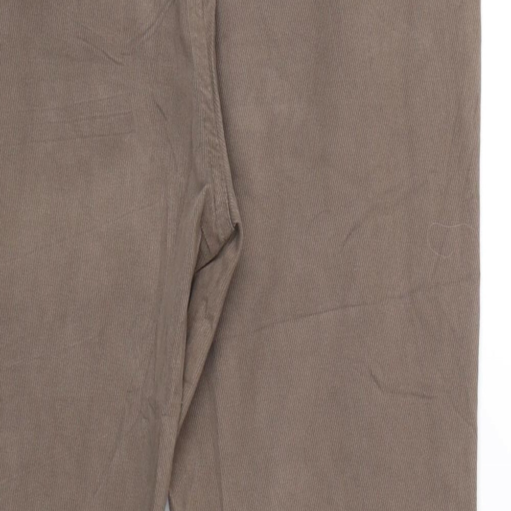 Lazzerini Tiziana Womens Brown Striped  Trousers  Size M L24 in