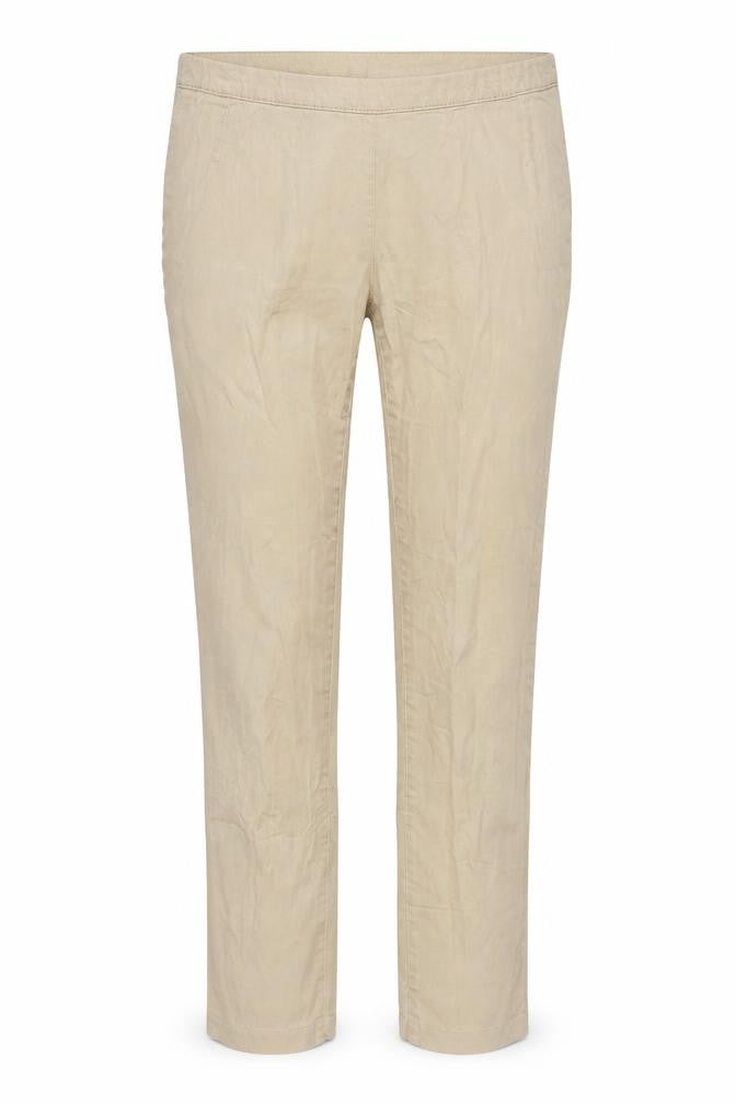 H&M Womens Beige   Capri Trousers Size 10 L28 in