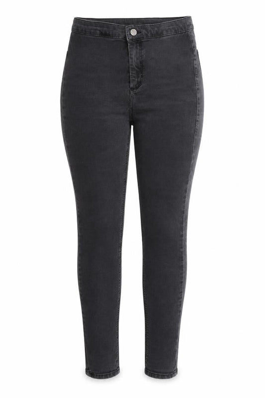 Topshop Womens Black  Denim Jegging Jeans Size 34 L26.5 in