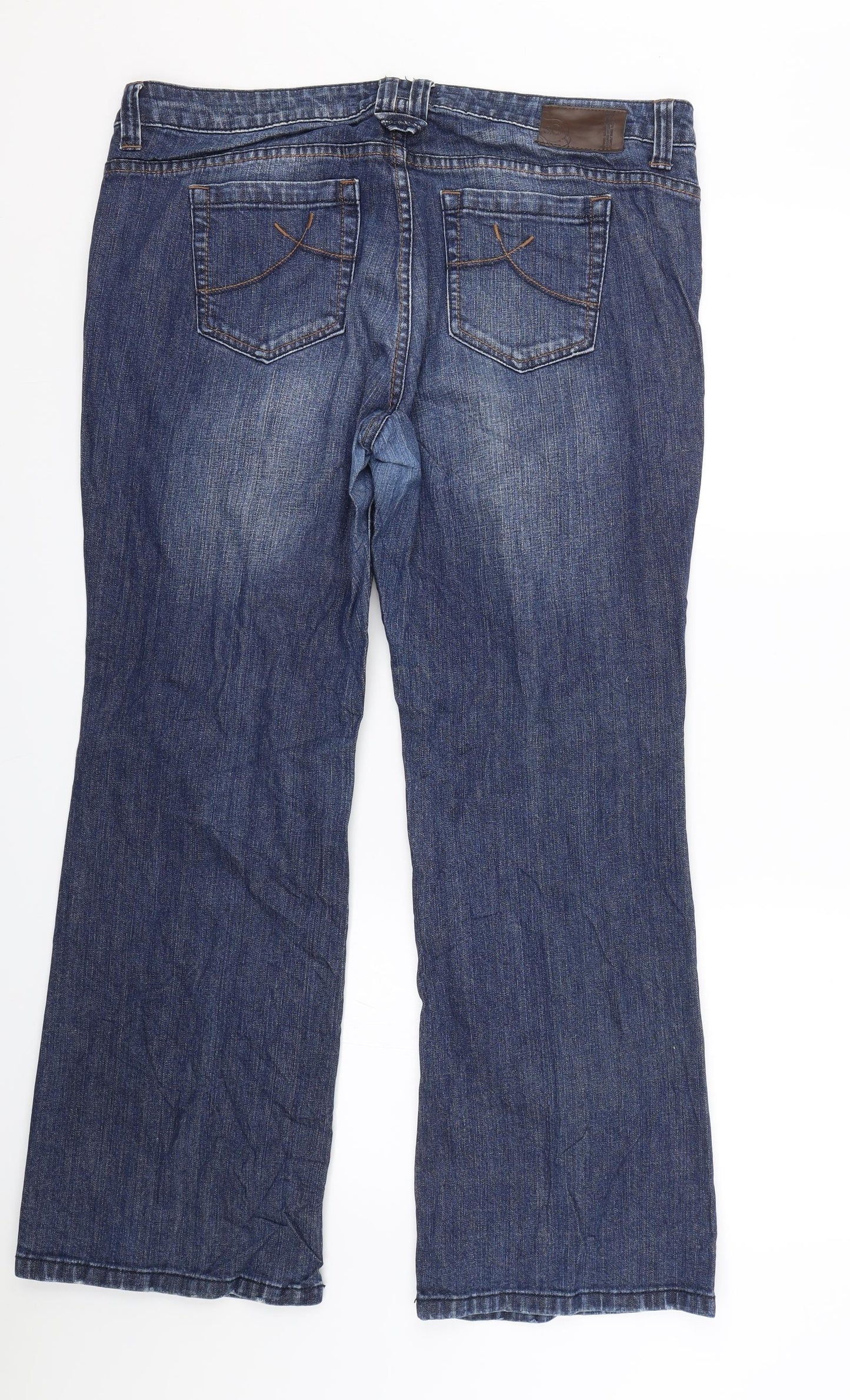 St Oliver Womens Blue  Denim Bootcut Jeans Size 44 L27 in