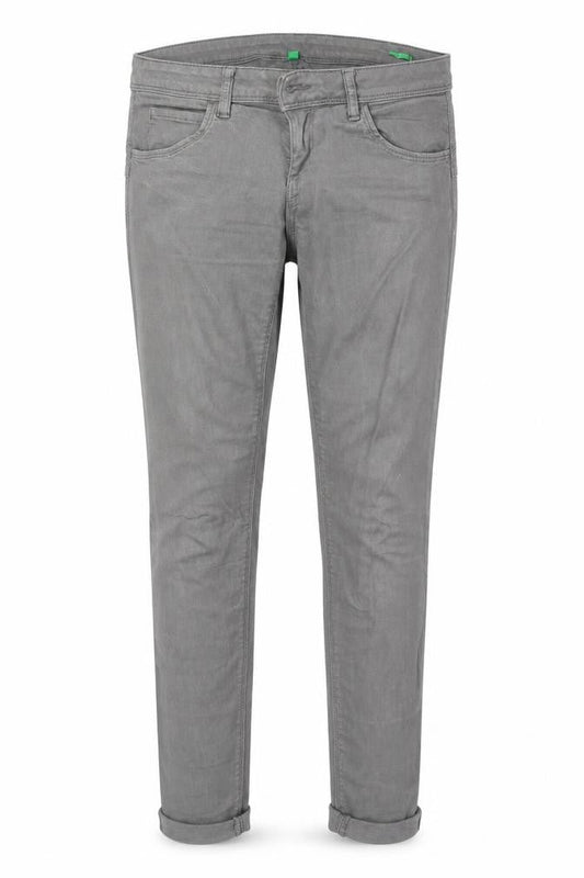 United Colors of Benetton Womens Grey  Denim Skinny Jeans Size 31 L25 in