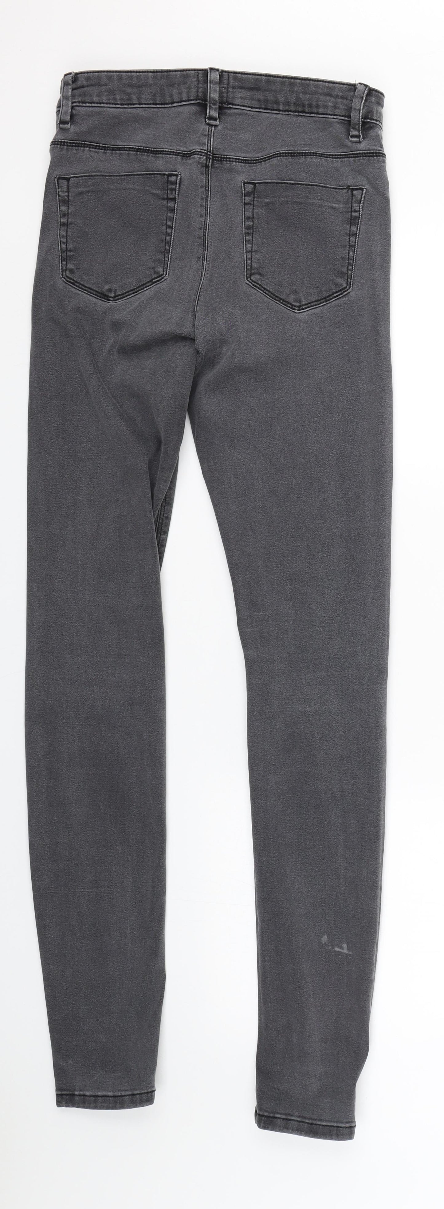 ASOS Womens Grey  Denim Skinny Jeans Size 26 L29 in