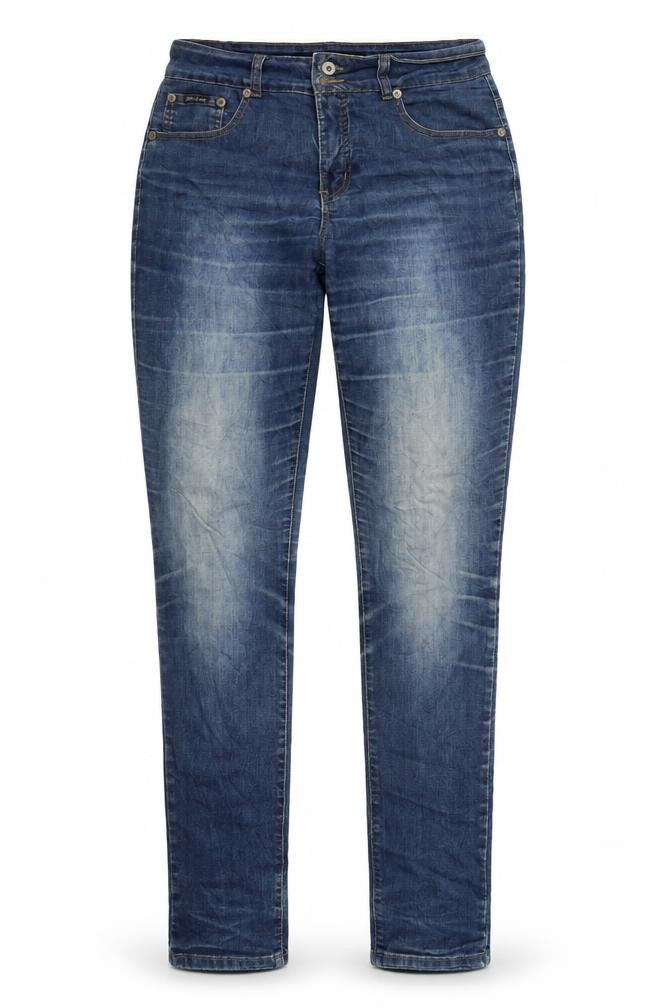 Marc Lauge Womens Blue  Denim Straight Jeans Size 10 L31 in